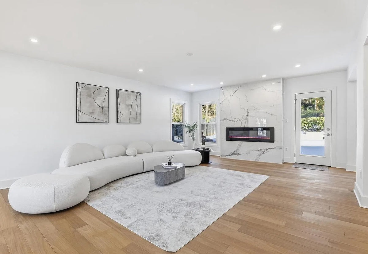 A White Brick Colonial Home in McLean