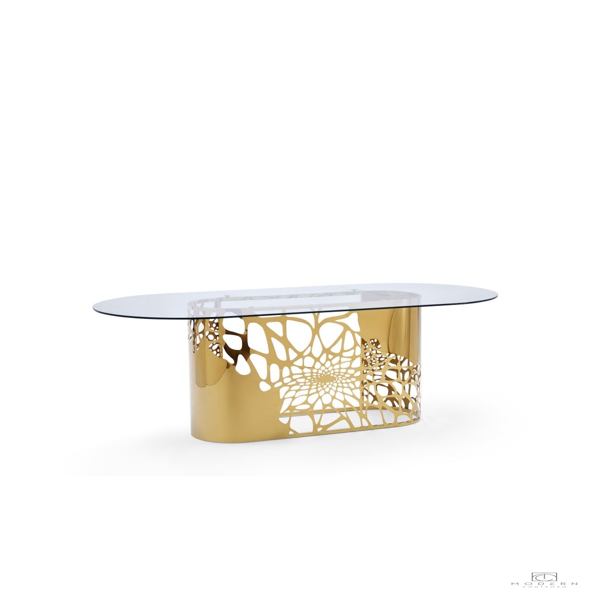 VERONIQUE DINING TABLE Gold frame 