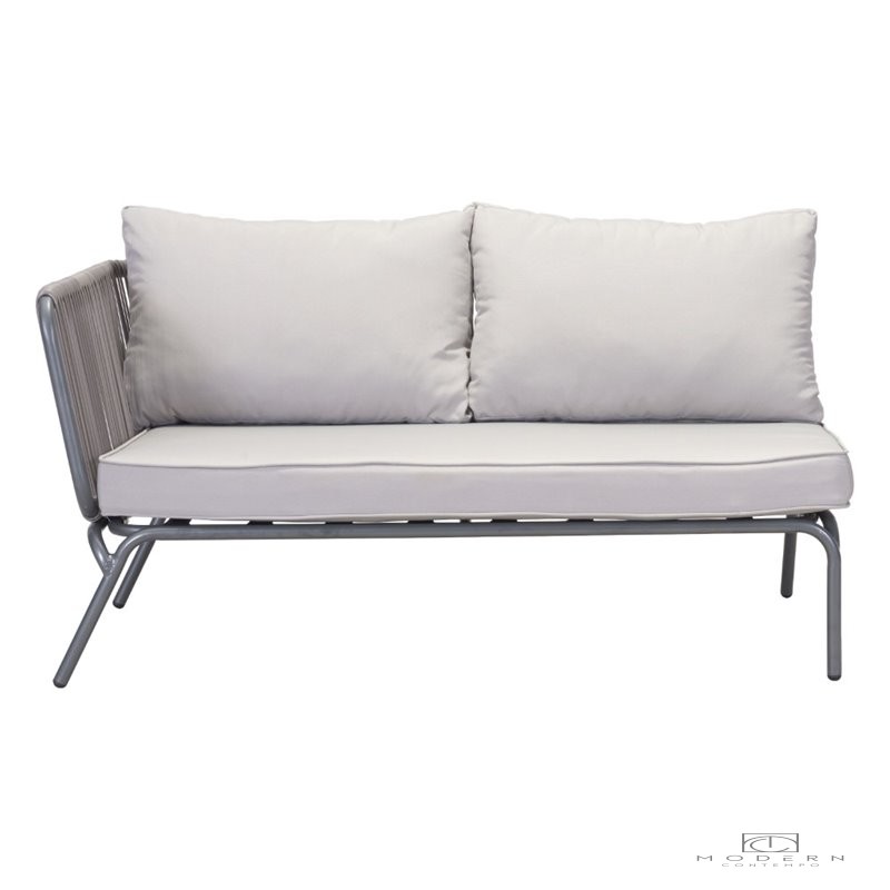 Zuo Laf Double Seat, Gray