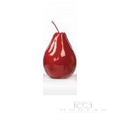18" Red Pear Table Decor