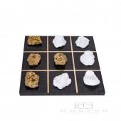 Agate Tic Tac Toe Marble Set